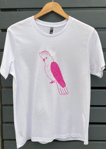 Ladies tee - Galah/White