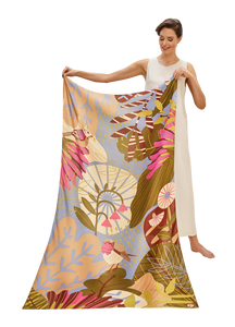 Autumn - Floral Print Scarf