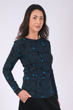 Load image into Gallery viewer, Boatneck tee - Bauhaus Teal