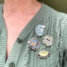 Load image into Gallery viewer, Certified Bird Nerd - Enamel Pin