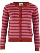 Load image into Gallery viewer, Danesaga Glitter Cardigan - Chili/Cherry