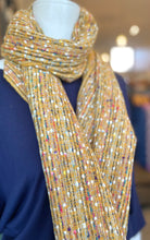 Load image into Gallery viewer, Winter Scarf - Bobble/Mustard