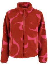Load image into Gallery viewer, Danelabrador Fleece Jacket, Chilli/Cherry