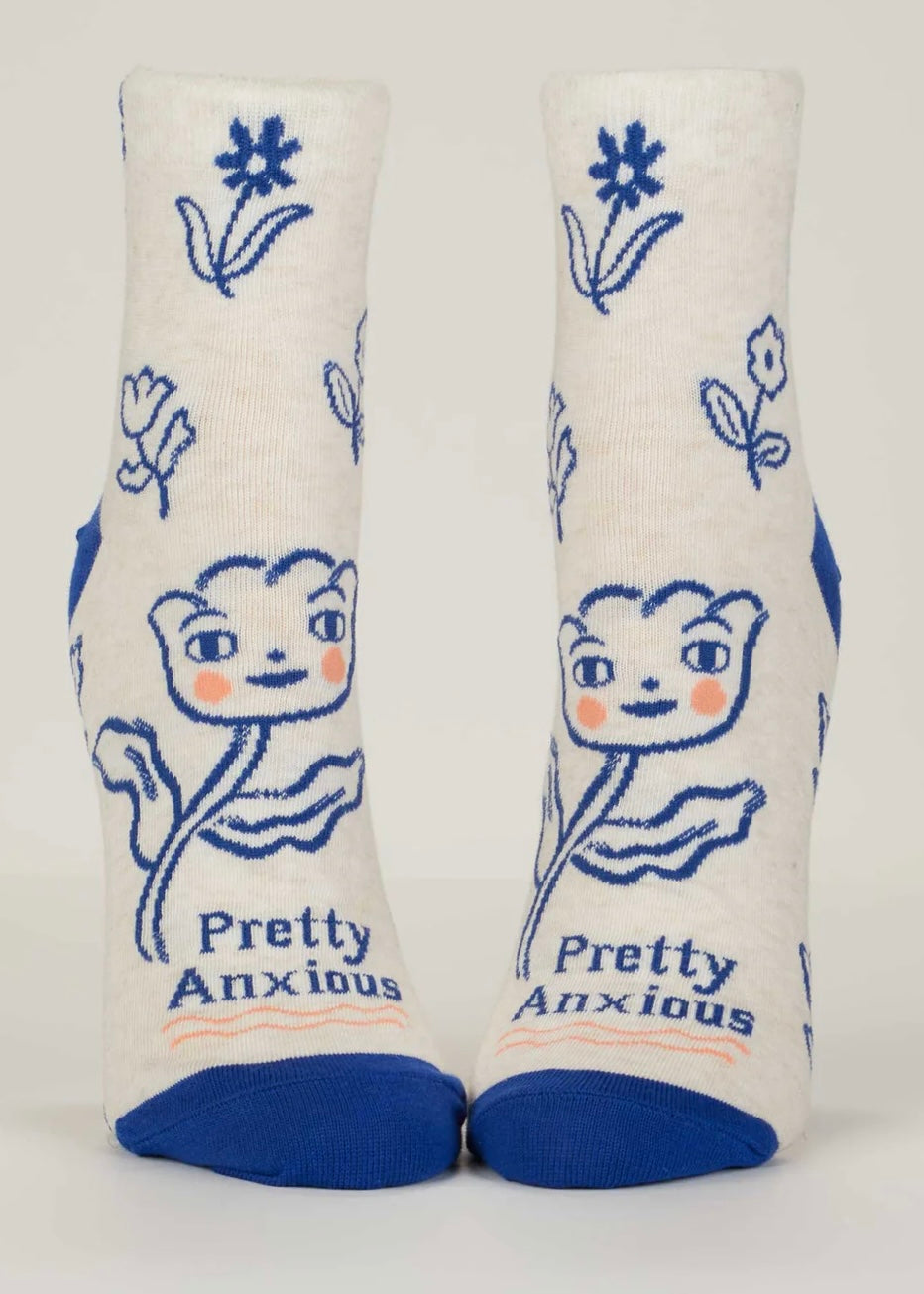 Ladies Ankle Sock - Pretty Anxious