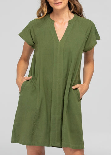 Livy Dress - Khaki