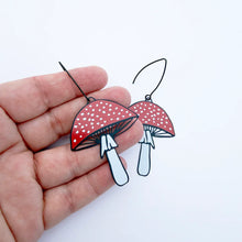 Load image into Gallery viewer, Toadstool Earrings