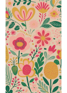 Pop Posie - Floral Print Scarf