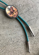 Load image into Gallery viewer, Sunset Cowboy Bolo Tie