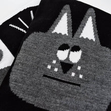 Load image into Gallery viewer, Chit Chat Scarf - Black &amp; White