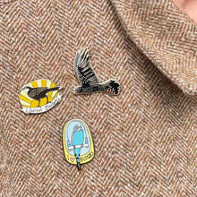 Load image into Gallery viewer, I Love Budgies Enamel Pin