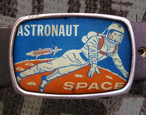 Astronaut Belt Buckle