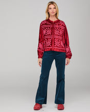 Load image into Gallery viewer, Kirei Embroidered Jacket - Merlot
