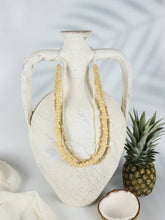 Load image into Gallery viewer, Timber Bead Necklace - Waipahu - Natural