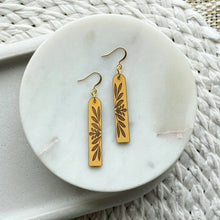 Load image into Gallery viewer, Roseburg Earrings, Mustard