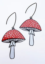 Load image into Gallery viewer, Toadstool Earrings