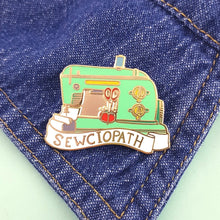 Load image into Gallery viewer, Enamel Badge - Sewciopath