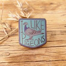 Load image into Gallery viewer, I Like Pigeons - Enamel Pin