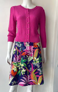 Flare Skirt - Tropics/Purple