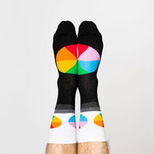 Load image into Gallery viewer, Men’s Crew Sock - Colour Wheel