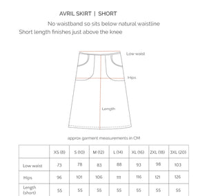 Avril Skirt - Black