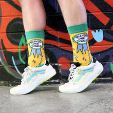 Load image into Gallery viewer, Socks - Talented Over Thinker