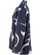 Load image into Gallery viewer, Danekatrin Quilt Jacket - Navy/Chalk