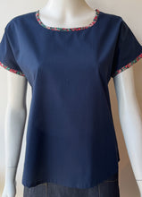 Load image into Gallery viewer, Boxy top, Liberty Trim
