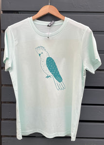 Ladies tee - Galah/Mint