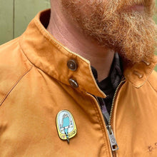 Load image into Gallery viewer, I Love Budgies Enamel Pin
