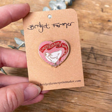 Load image into Gallery viewer, Crazy Chicken Lady - Enamel Pin