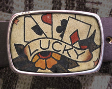 Load image into Gallery viewer, Lucky Belt Buckle