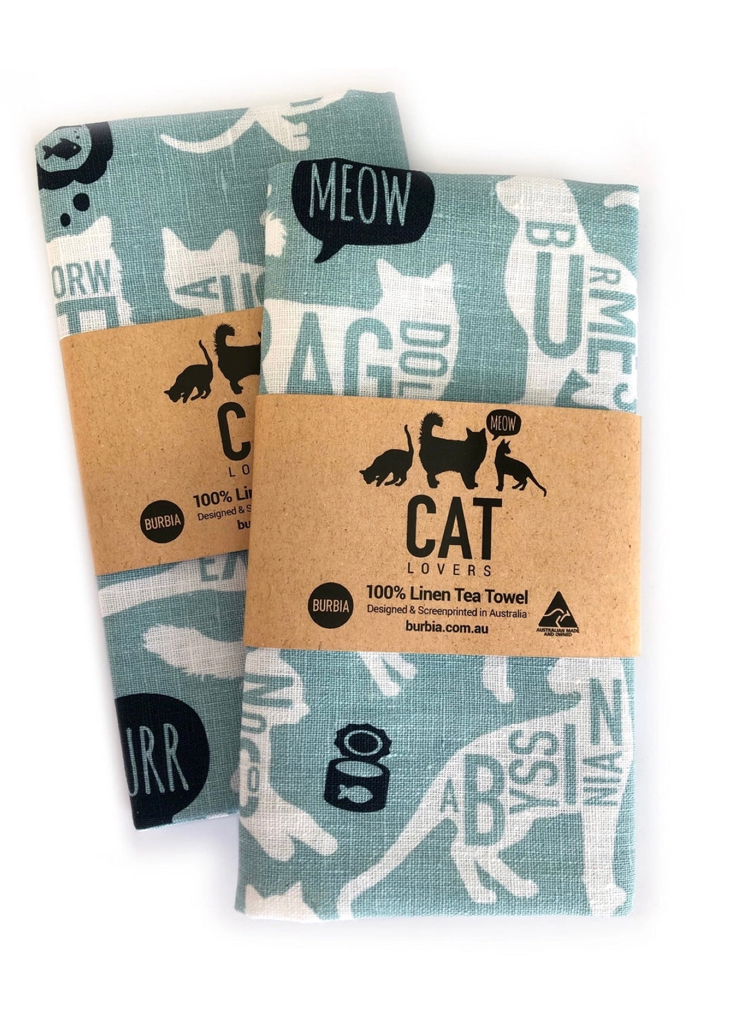 Tea Towel - Cat Lovers