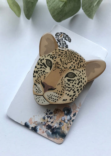 Leopard Brooch