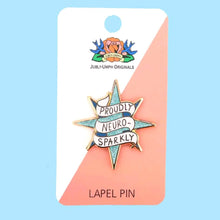Load image into Gallery viewer, Enamel Badge - Neuro-Sparkly