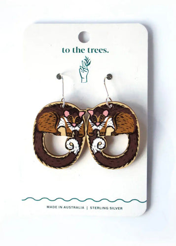 Ring Tail Possum Dangles