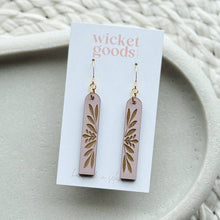Load image into Gallery viewer, Roseburg Earrings, Rose Quartz