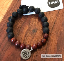 Load image into Gallery viewer, Gem Stone, Beaded Bracelet