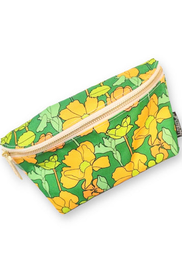 Green Flowers - Bum Bag