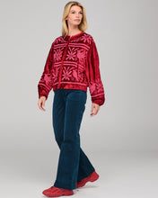 Load image into Gallery viewer, Kirei Embroidered Jacket - Merlot