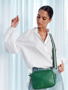 Ruby sports cross body bag -  Meadow Green