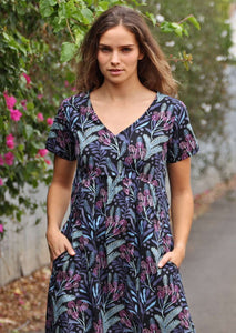 Etta Dress - Obsidian