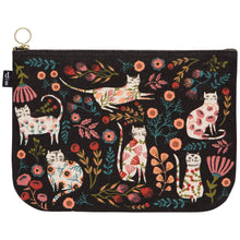 Load image into Gallery viewer, Catbloom Large Zipper Pouch