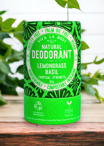 Solid Deodorant - Lemongrass Basil