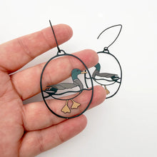 Load image into Gallery viewer, Mallard Duck Earrings