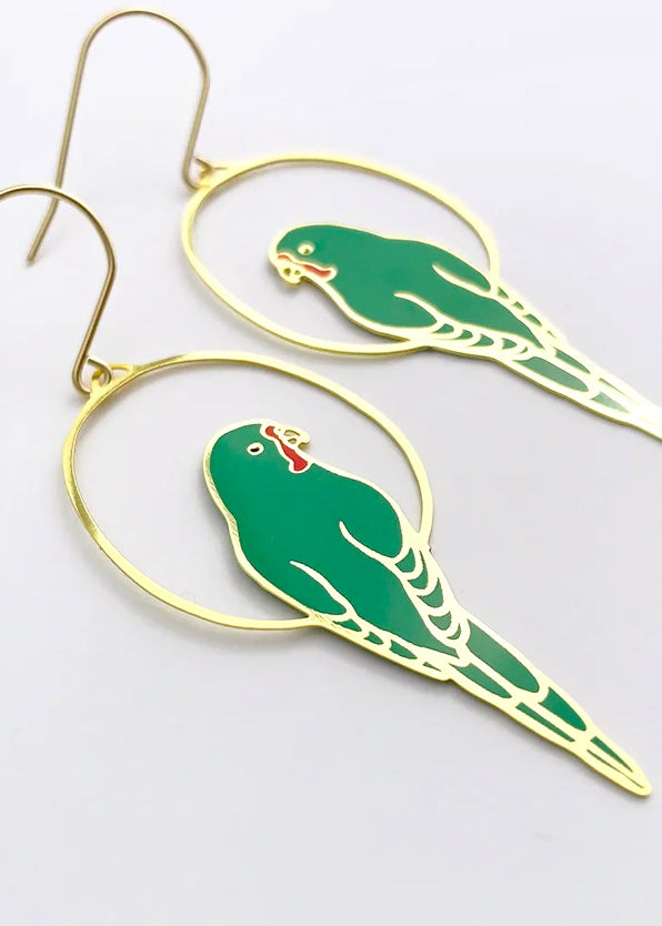 Swift Parrot Dangles