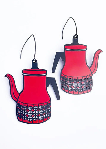 Scandi Coffee Pot Dangles