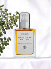 Load image into Gallery viewer, Body oil by equilibrium.