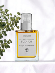 Body oil by equilibrium.