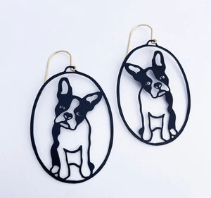 Frenchie Dangles - Blk