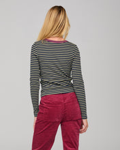 Load image into Gallery viewer, Bellissimo L/S Top - Navy Stripe